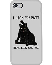 I lick my butt Phone Case tile