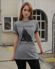 I lick my butt Classic T-Shirt apparel-classic-tshirt-lifestyle-19