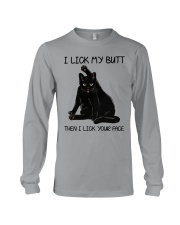 I lick my butt Long Sleeve Tee tile