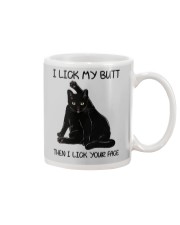 I lick my butt Mug tile
