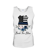 Back the blue Unisex Tank tile