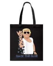 Back the blue Tote Bag tile