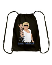 Back the blue Drawstring Bag tile