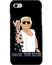 Back the blue Phone Case tile