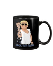 Back the blue Mug tile