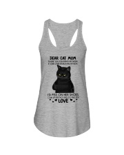 Dear cat mom Ladies Flowy Tank tile