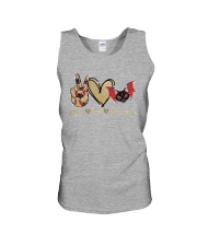 Peace Love Vampurr Unisex Tank tile