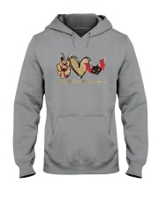 Peace Love Vampurr Hooded Sweatshirt tile