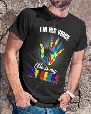 AUTISM AWARENESS Classic T-Shirt lifestyle-mens-crewneck-front-4
