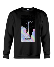 Hologram galaxy Crewneck Sweatshirt tile
