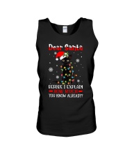 Dear Santa Unisex Tank tile