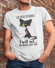 I will not kill my coworkers Classic T-Shirt apparel-classic-tshirt-lifestyle-26