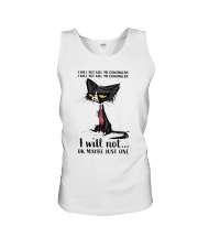 I will not kill my coworkers Unisex Tank tile