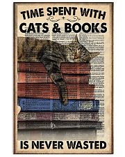 Time spent with cats 11x17 Poster front