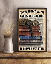 Time spent with cats 11x17 Poster lifestyle-poster-3