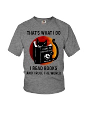 That's what I do I read books and I rule the world Youth T-Shirt tile