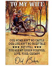 To my wife 11x17 Poster front