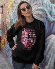 If your path demands you walk Crewneck Sweatshirt lifestyle-unisex-sweatshirt-front-3