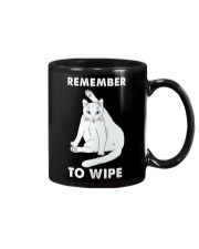 Remember to wipe Mug front