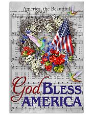 God bless America Independence day 11x17 Poster front