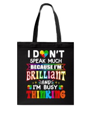 AUTISM AWARENESS Tote Bag tile