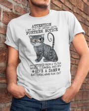 Attention I'm out of order Classic T-Shirt apparel-classic-tshirt-lifestyle-26