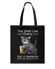 You smell like drama Tote Bag tile