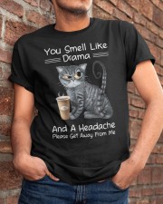 You smell like drama Classic T-Shirt apparel-classic-tshirt-lifestyle-26
