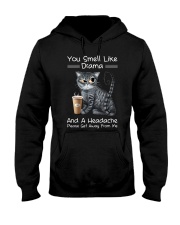You smell like drama Hooded Sweatshirt tile