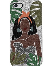 Black beauty art - Printed Phone Case Phone Case tile