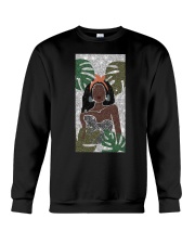Black beauty art - Printed Phone Case Crewneck Sweatshirt front