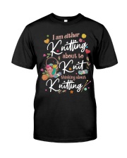 I am either knitting about to knit thinking Classic T-Shirt tile