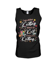 I am either knitting about to knit thinking Unisex Tank tile