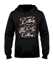 I am either knitting about to knit thinking Hooded Sweatshirt tile