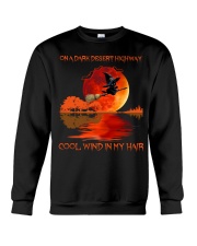 On a dark desert high way Crewneck Sweatshirt tile