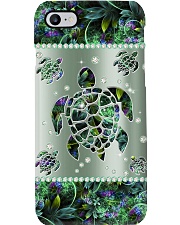 Turtle Metal Pattern Print Phone Case i-phone-8-case