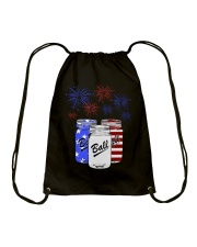 Home canning Independence day Drawstring Bag tile