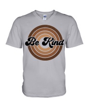 Be kind V-Neck T-Shirt tile