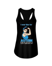 AUTISM AWARENESS Ladies Flowy Tank tile