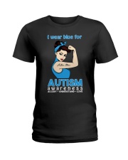 AUTISM AWARENESS Ladies T-Shirt tile