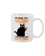 Brains are awesome Mug tile