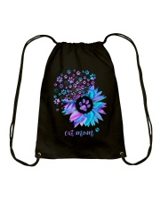 Cat Mom Drawstring Bag tile
