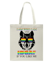 I am who I am Tote Bag tile