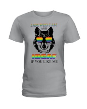 I am who I am Ladies T-Shirt tile