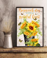 Begin each day with a grateful heart 11x17 Poster lifestyle-poster-3