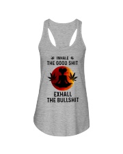 Inhale the good Ladies Flowy Tank tile