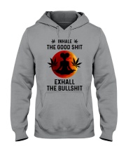 Inhale the good Hooded Sweatshirt tile
