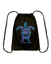Slow Runners Club Drawstring Bag tile