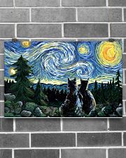 Starry night 17x11 Poster poster-landscape-17x11-lifestyle-18