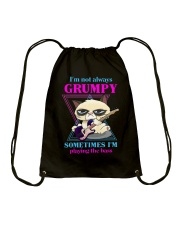 I'm not always grumpy Drawstring Bag tile
